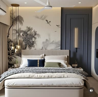 Supply and installation of wallpaper